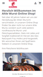 Mobile Screenshot of fleischerei-muehlhausen.de